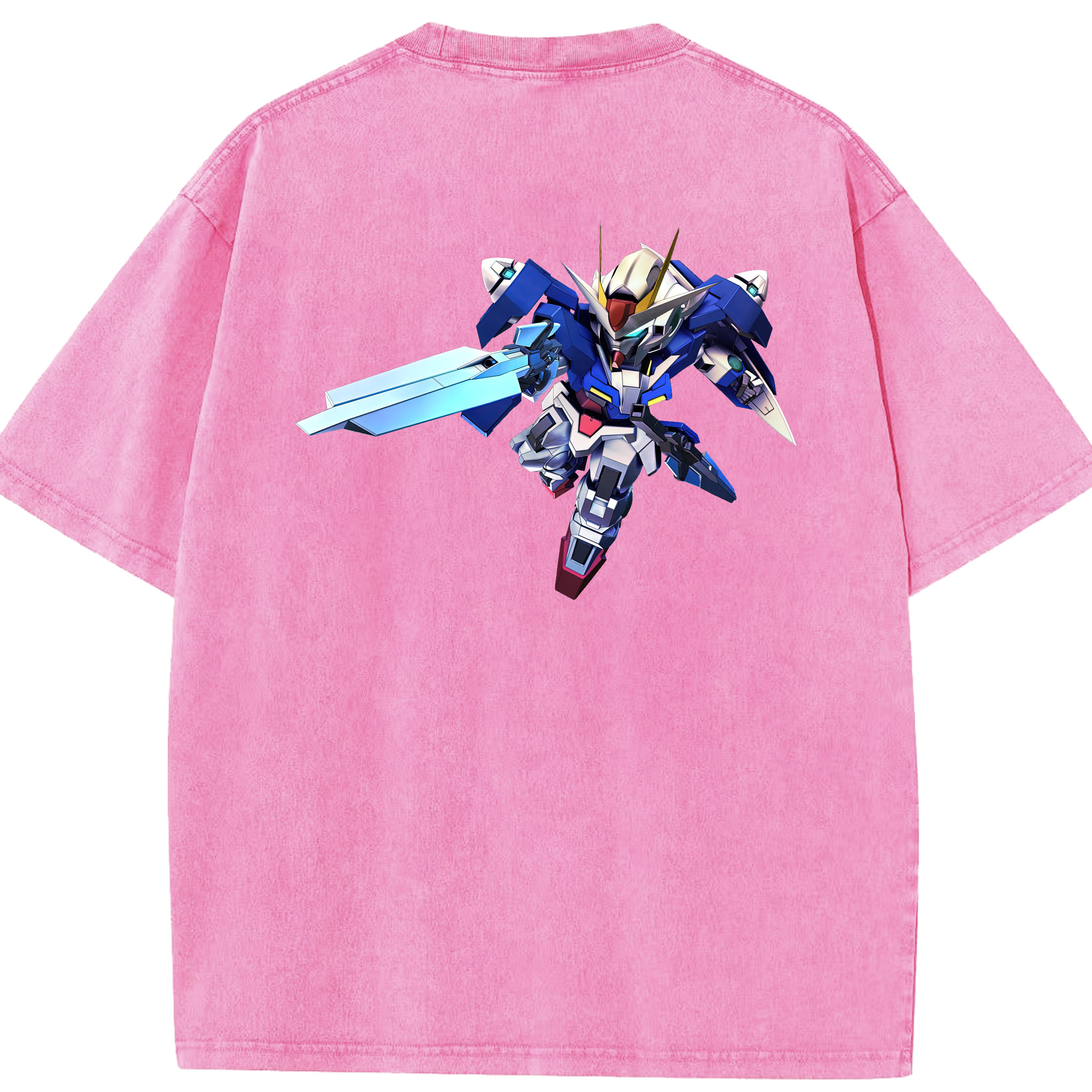 （画像用） 機動戦士ガンダム Mobile Suit Gundam 綿100% ヴィンテージ風 半袖Tシャツ（背面プリント）